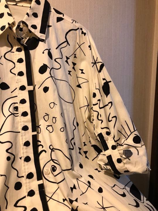 美品　Hiroko Koshino オーバーブラウス　ビッグシャツブラウス