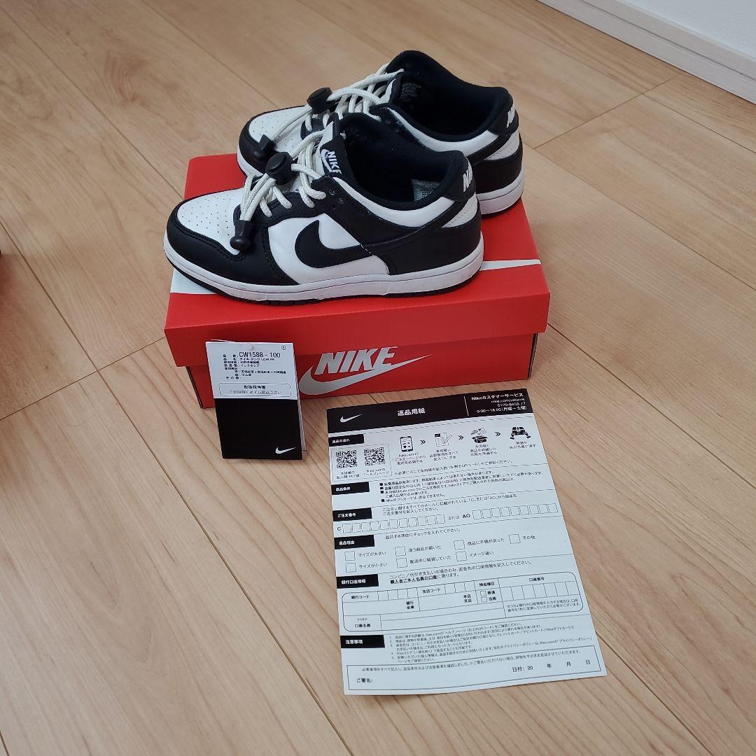 【NIKE】DUNK low 【２足セット】パンダ 19cm＆19.5cm