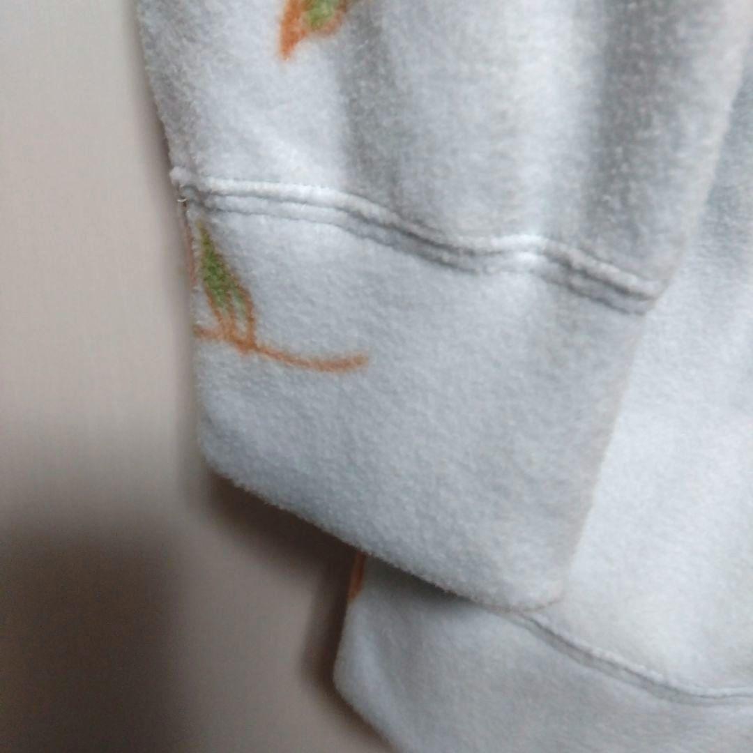 【新品】ツモリチサト軽く暖かなパジャマ　マイクロフリースバラ柄　М