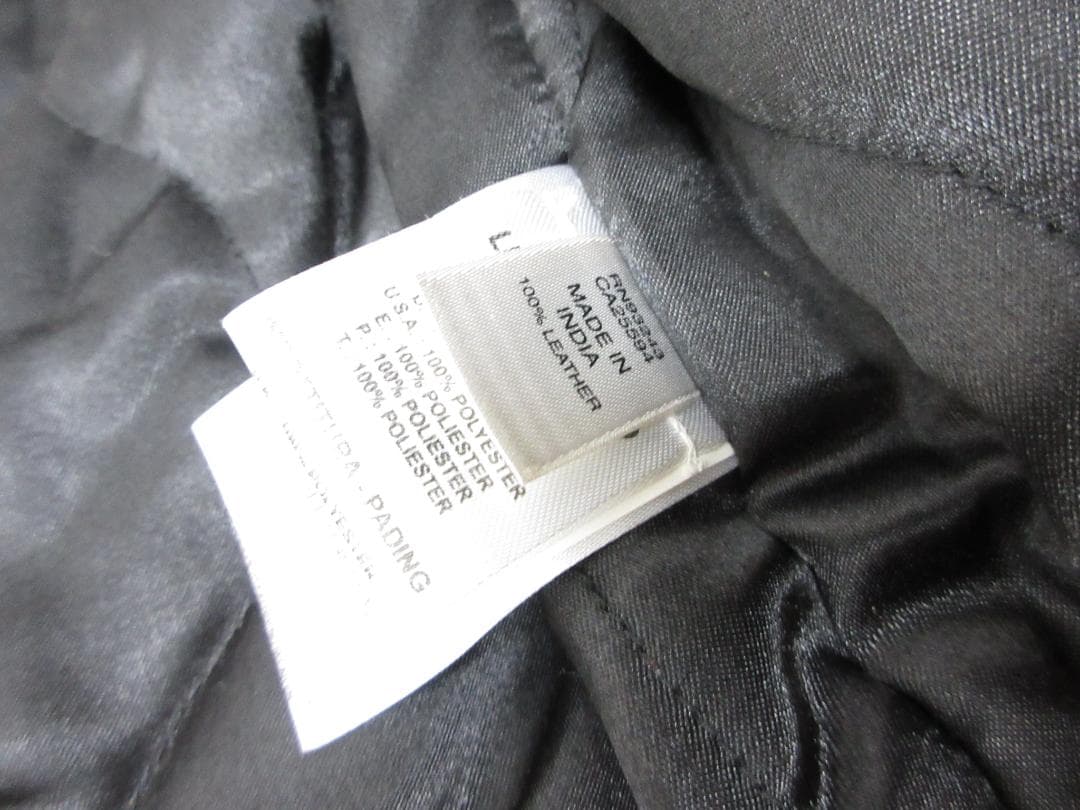 DIESEL ディーゼル ライダースジャケット レザー Ｍ ブラック（107）a