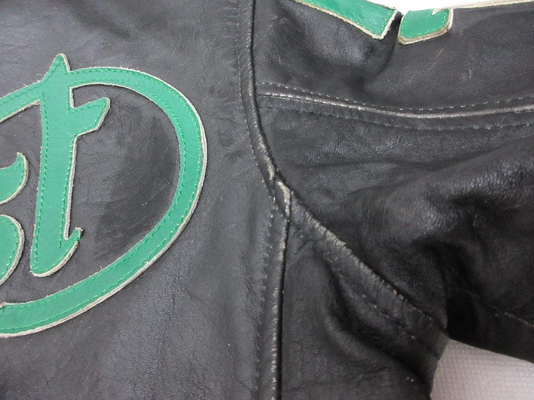 DIESEL ディーゼル ライダースジャケット レザー Ｍ ブラック（107）a