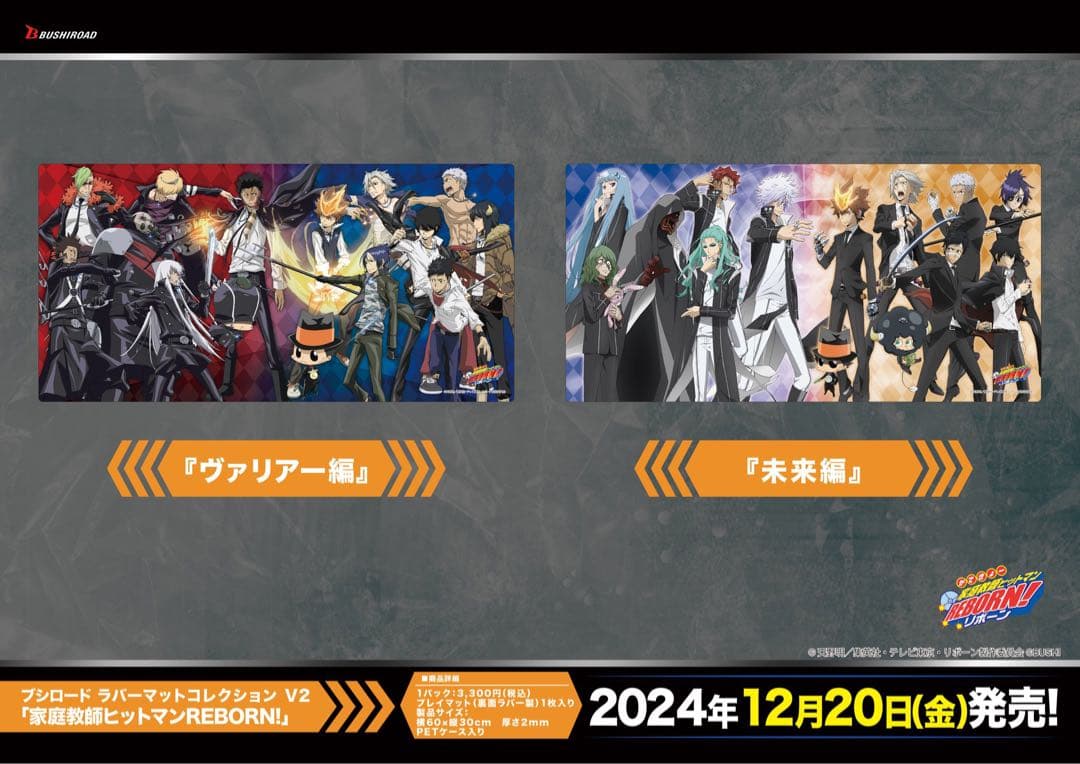 4点セット 家庭教師ヒットマンREBORN！ プレイマット スリーブ