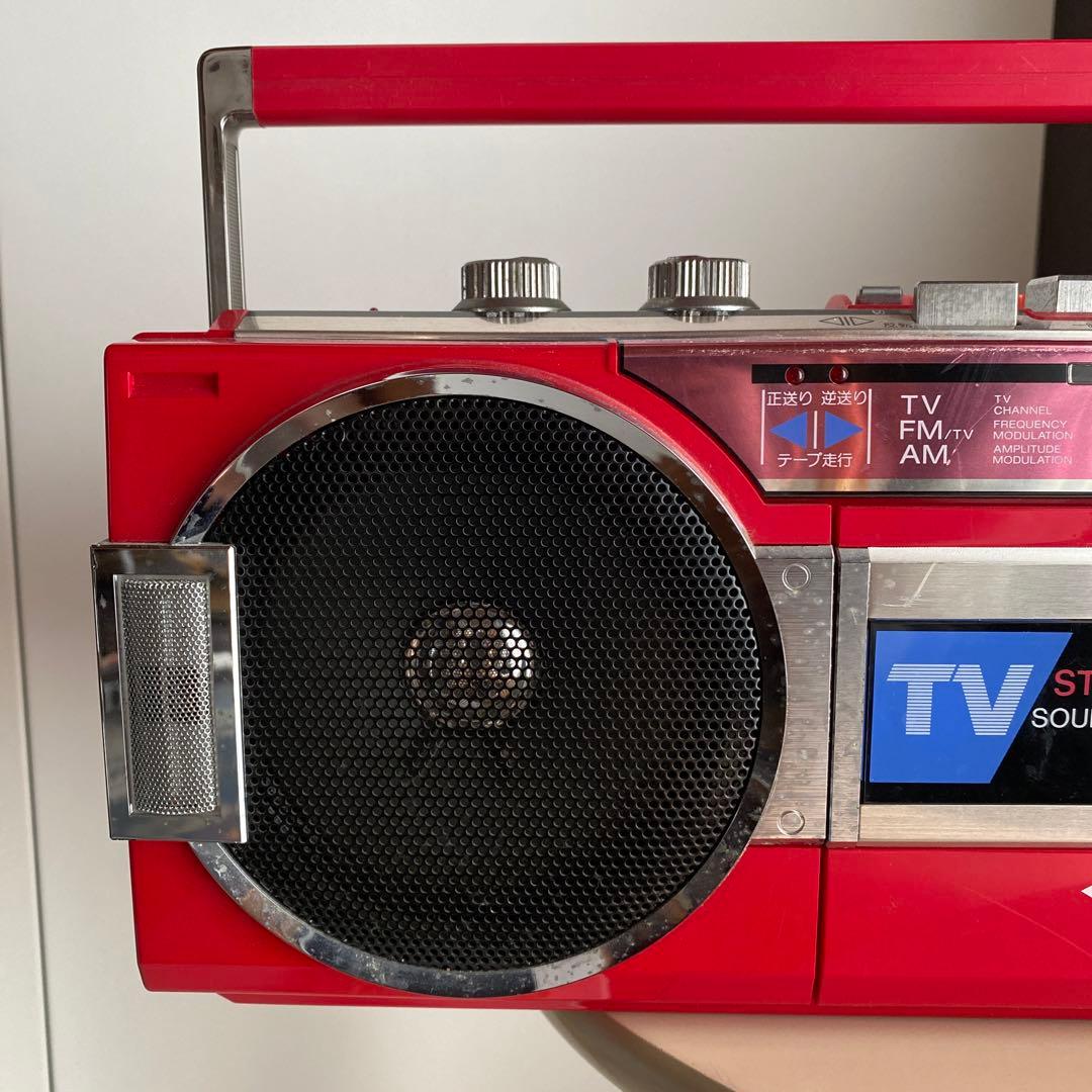 SONY CFSV15 ラジカセ カセットテープ スピーカー ソニー レトロ