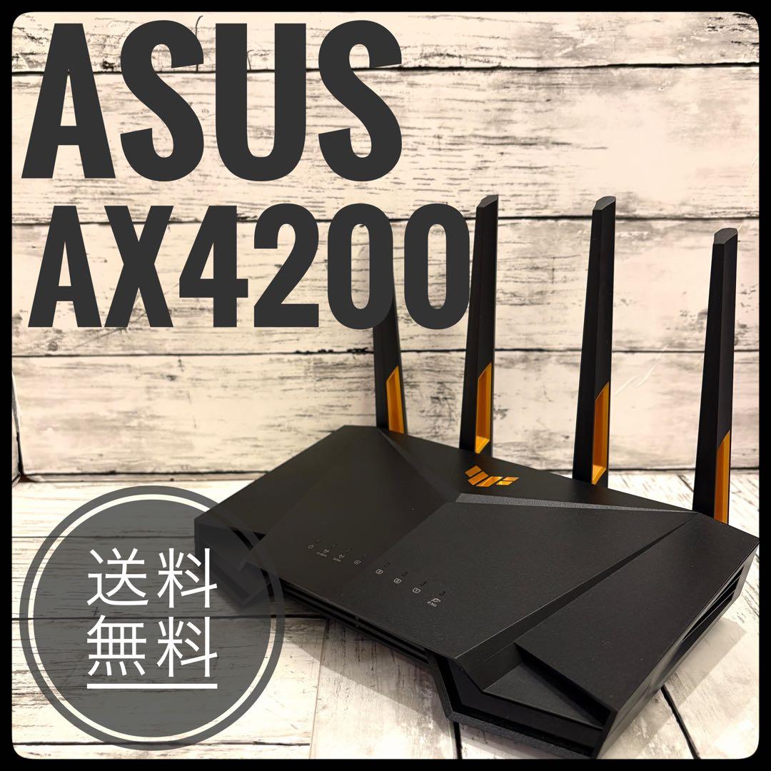ASUS 無線LANルーター　AX4200 ゲーミングルーター