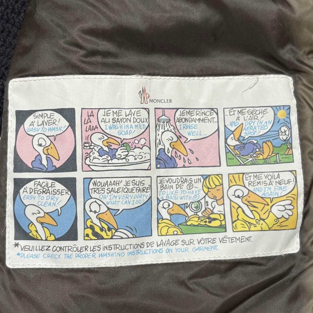 美品◎モンクレール マグリオーネ カーディガン ダウンジャケット ニット 切替