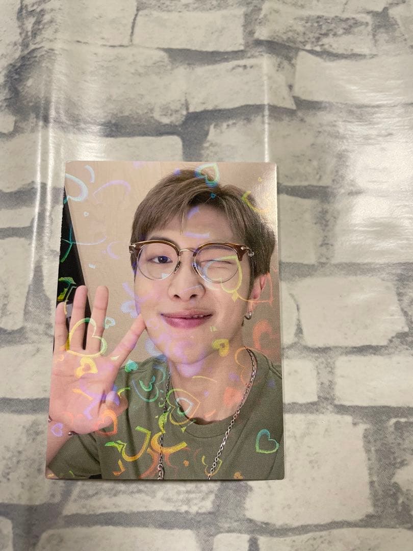 BTS FC継続特典 トレカ ナム RM