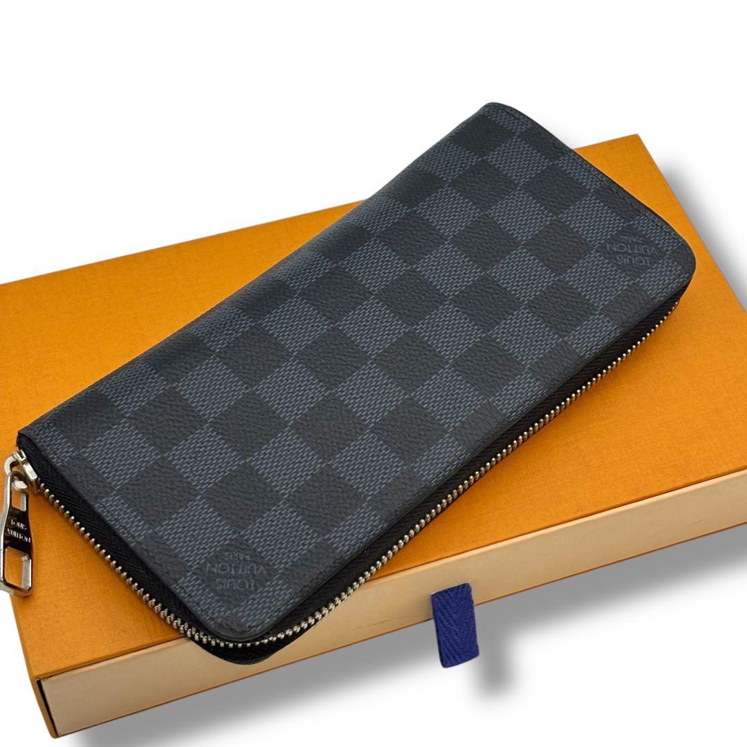 極美品✨ ルイヴィトン ジッピーウォレット ダミエコバルト ヴェルティカル