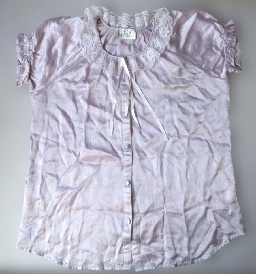 RISCAL　シルク　レディース　ナイトウェア　パジャマ　可愛い　レース