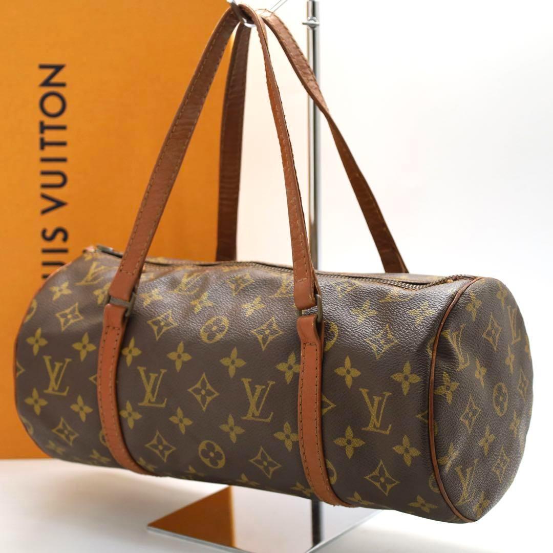 【美品】　ルイヴィトン　パピヨン30 モノグラム　ボストン　ハンドバッグ