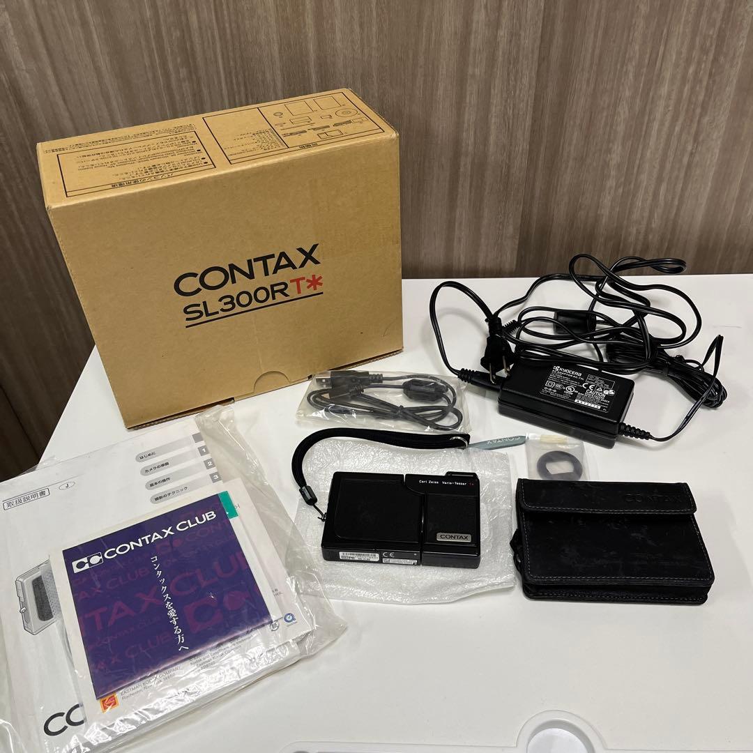 希少 元箱 取扱説明書付★美品★ CONTAX SL300RT* Black