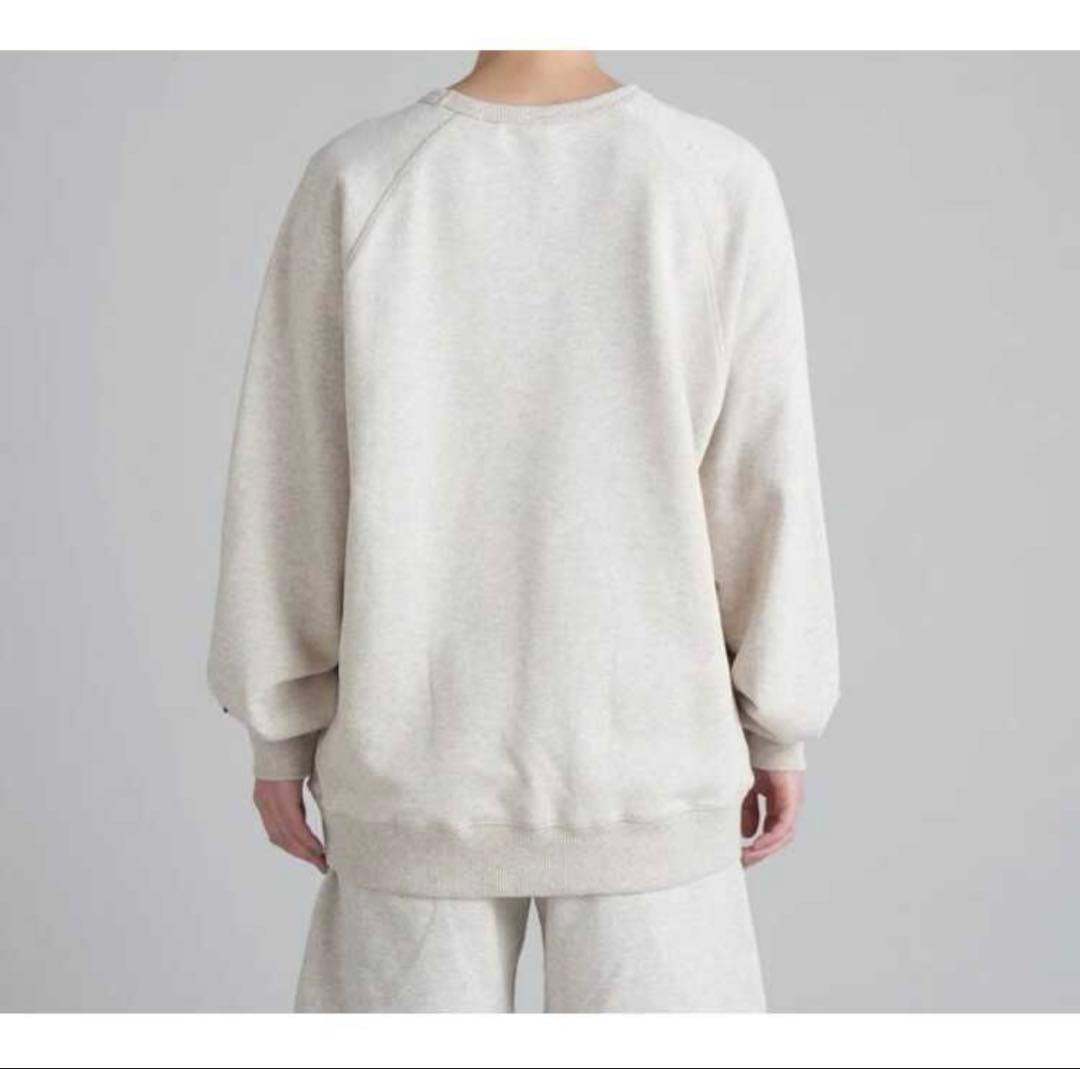 【新品未使用】NANGA ボックスロゴスウェット M