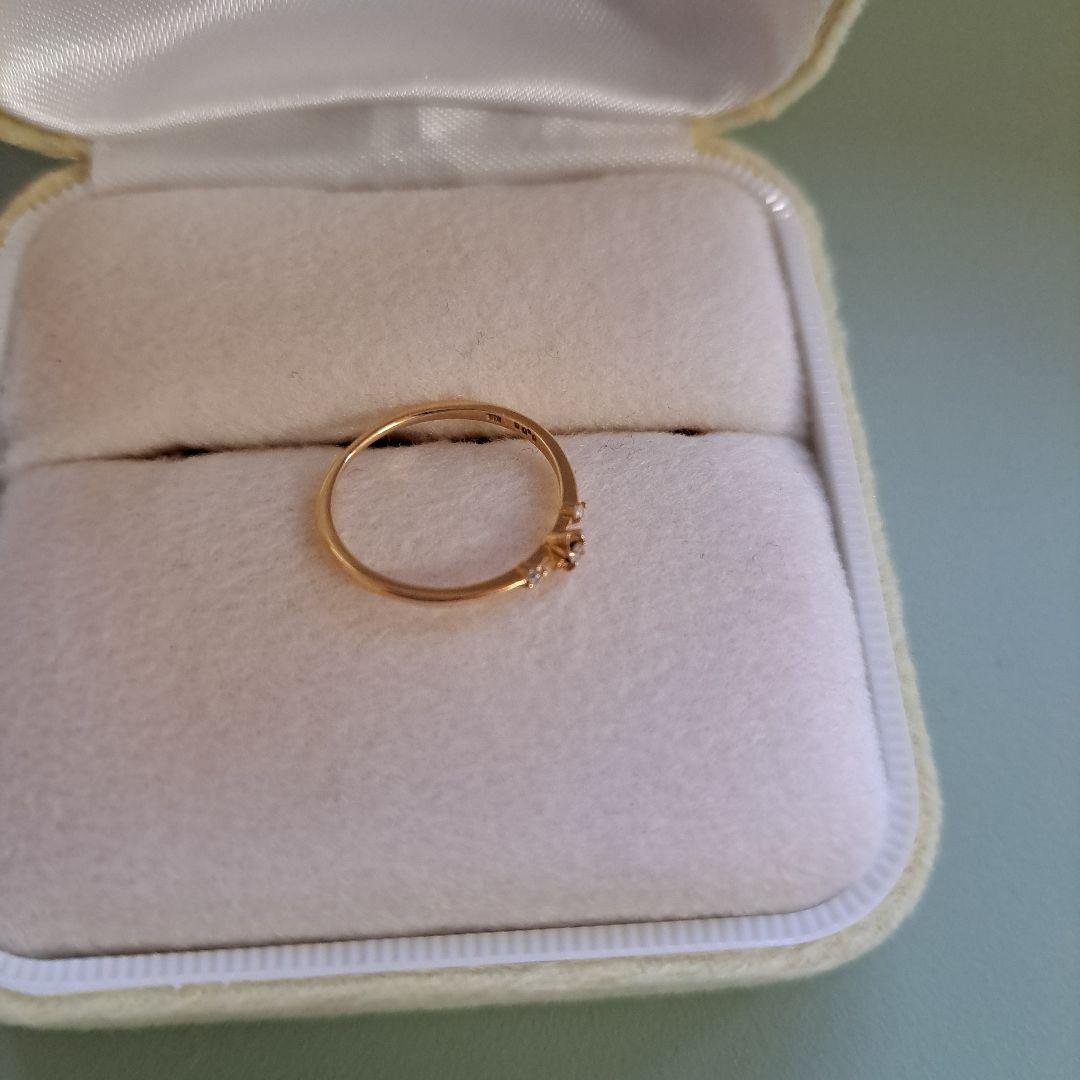 agete♡K18リング(NOJESS AHKAH 4℃ ete好きな人)