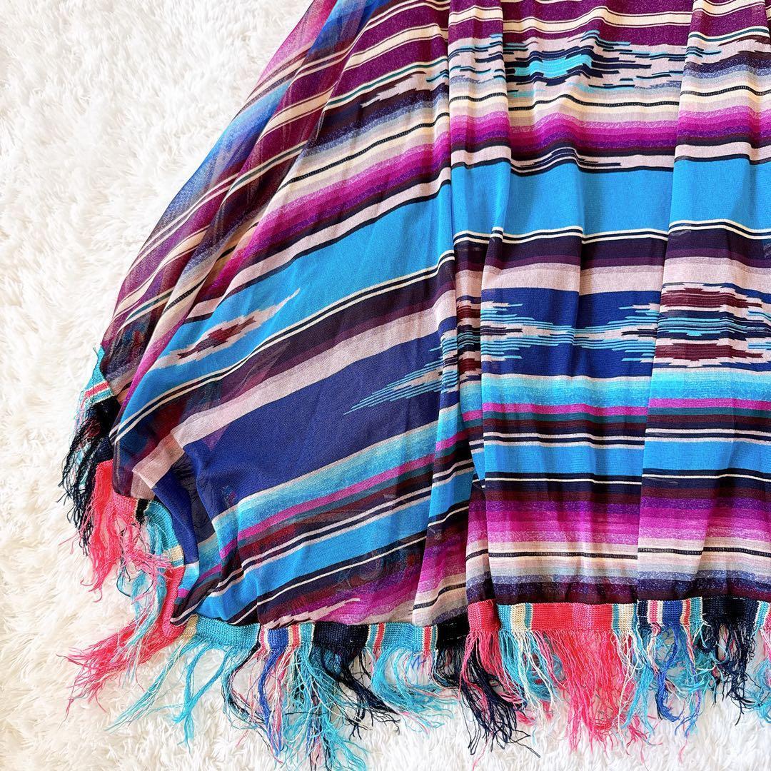 JeanPeaul GAULTIER パワーネット スカート フリンジ サラペ