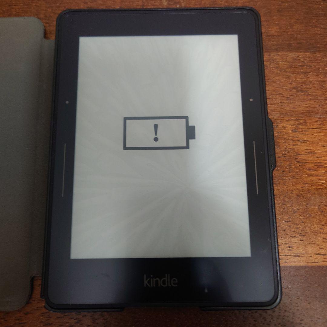 Kindle voyege ブラック 本体 カバー付き