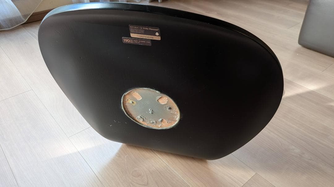 か*に様 【ジャンク品】FRITZ HANSEN セブンチェア ブラック