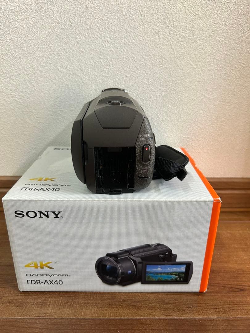 SONY 4k ハンディカメラ　FDR-AX40 ジャンク品