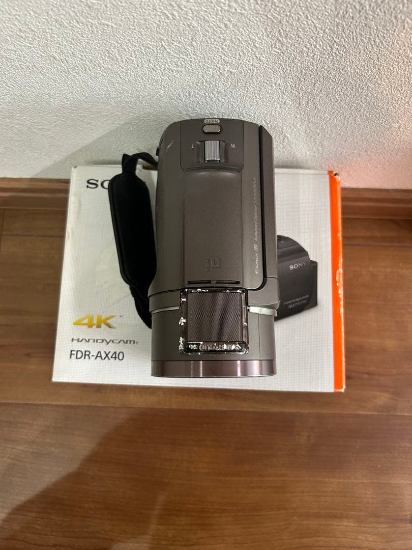 SONY 4k ハンディカメラ　FDR-AX40 ジャンク品