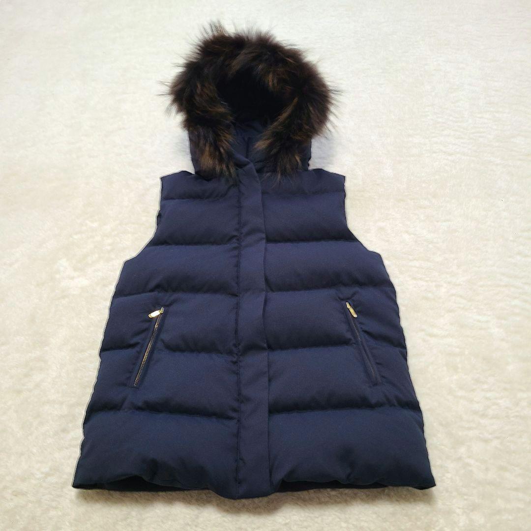 【美品】23年製　ビーイングバイビームス　河田フェザー　ダウンベスト　2WAY