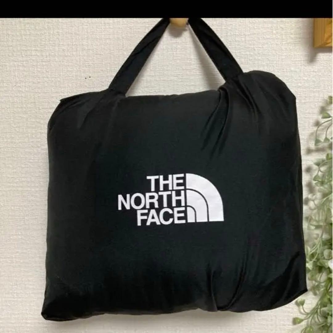 THE NORTH FACE ブラック キルティング　膝掛け　スカート