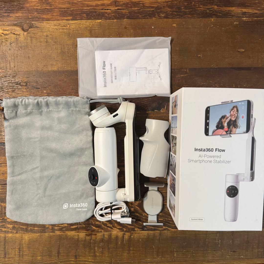 【美品】Insta360 flow Summit white