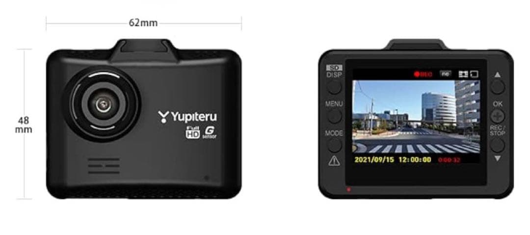 ユピテル (Yupiteru)1カメラドライブレコーダー DRY-ST1200C
