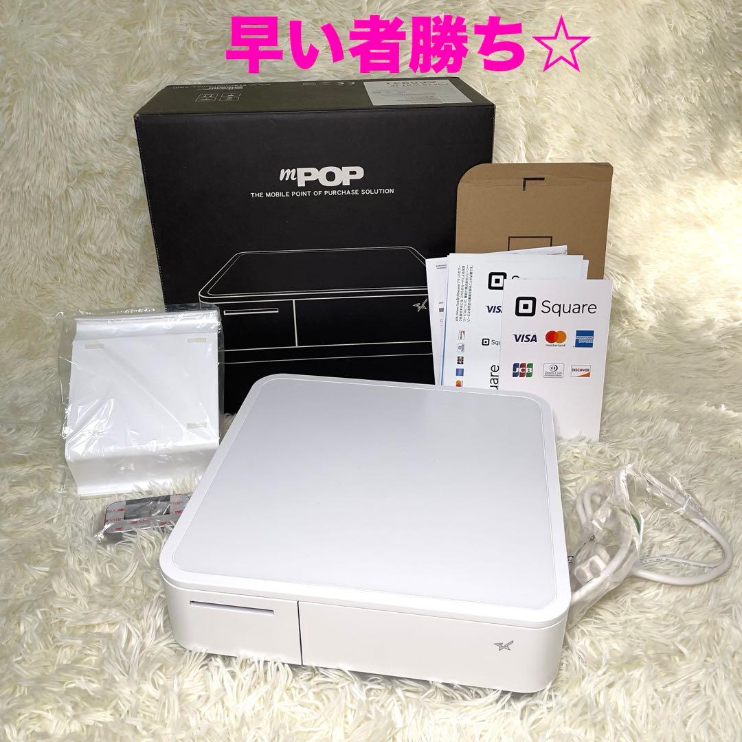 スター精密 レシートプリンター 白 POP10 WHT JP ☆極美品☆
