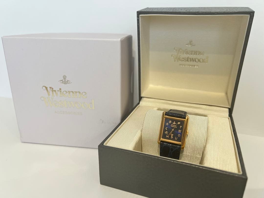 【限定デザイン】viviennewestwood 腕時計 ネイビー