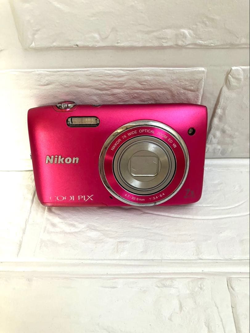 Nikon COOLPIX S3500 ピンク　クールピクス　デジタルカメラ