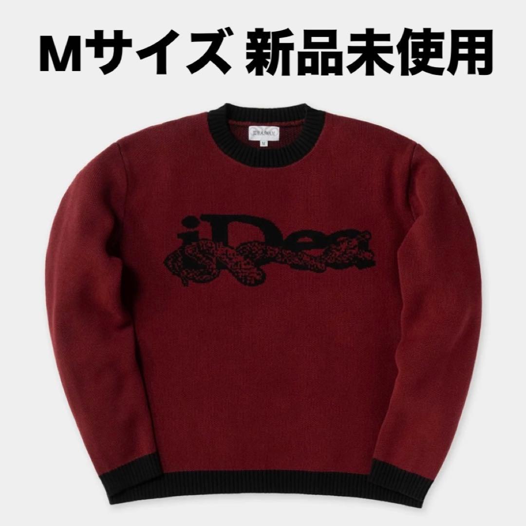 IDEASWAM OUROBOROS KNIT SWEATER RED レッド