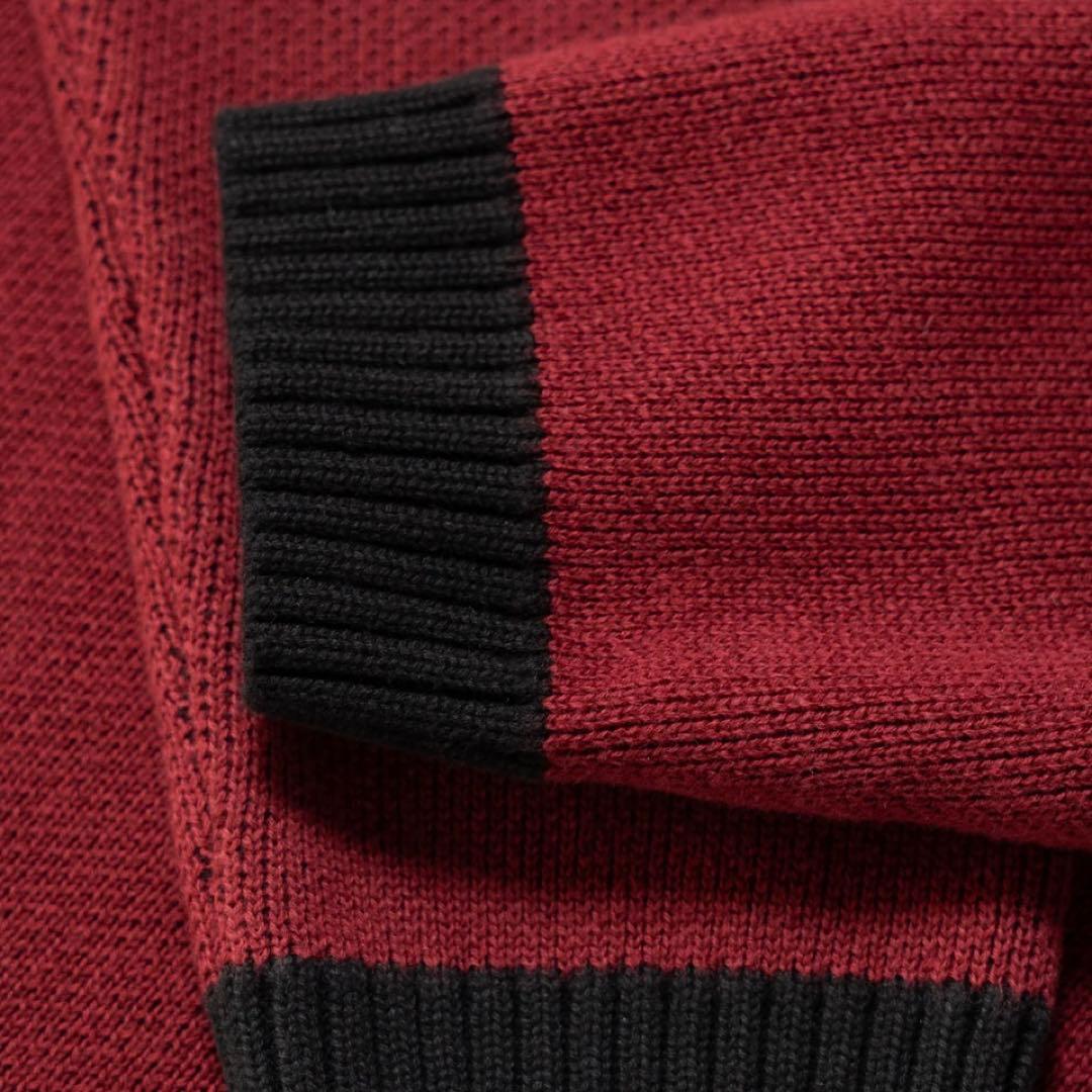 IDEASWAM OUROBOROS KNIT SWEATER RED レッド