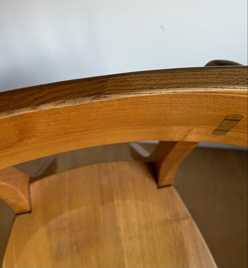 無垢材の椅子 タモ無垢材