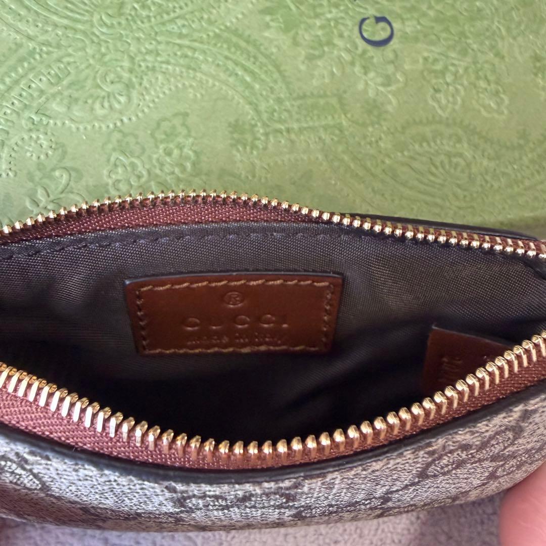 グッチ GUCCI GGスプリーム キーリング付きケース