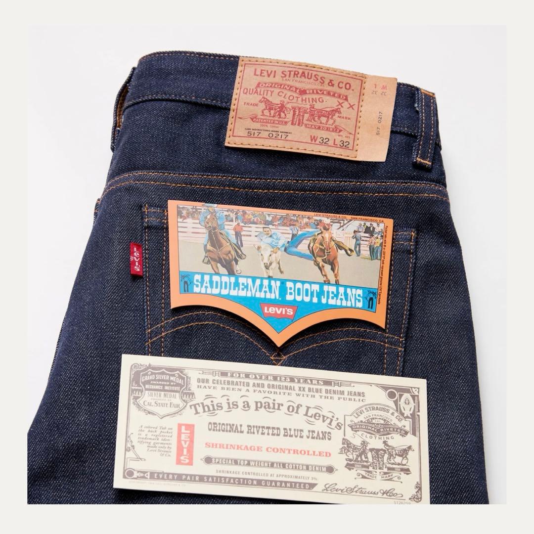 800本限定　LVC リーバイス　517-0217 美品 W34 定価6.6万