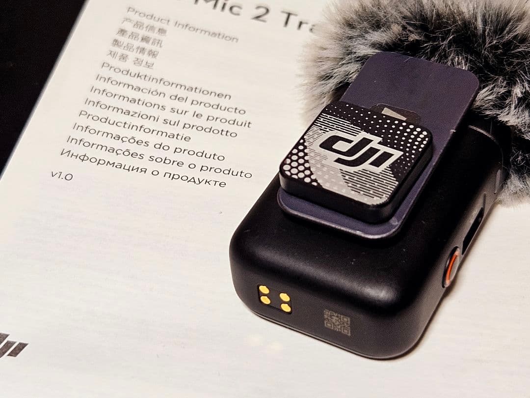 ビデオカメラ DJI MIC2 TRANSMITTER
