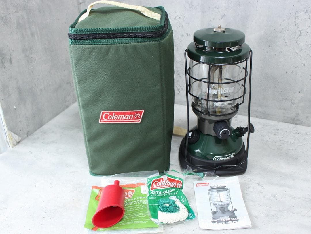 動作良好 コールマン ノーススター2000 ガソリンランタン ケース付き