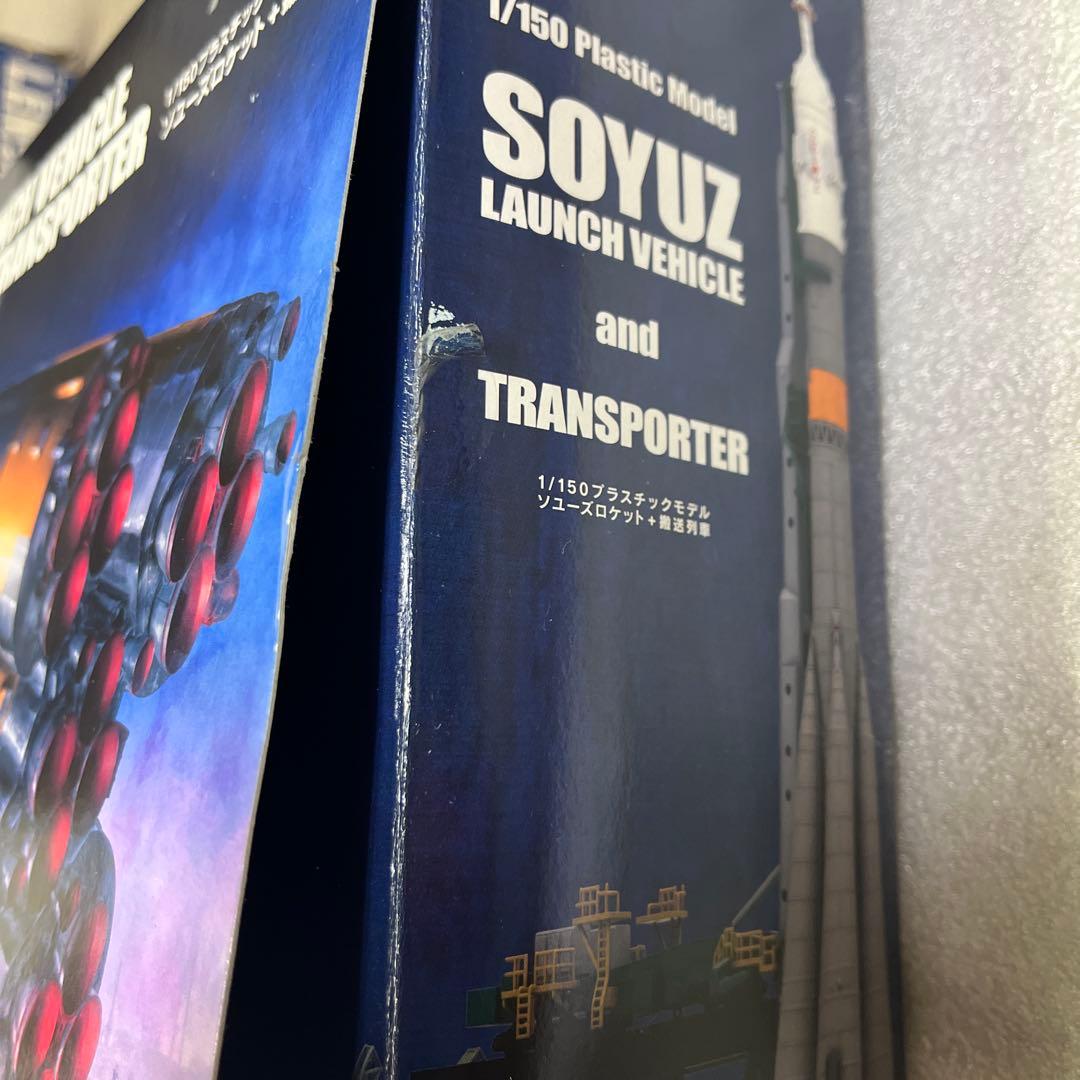 ソユーズロケット＋搬送列車　1/150 プラモデル　未組立品