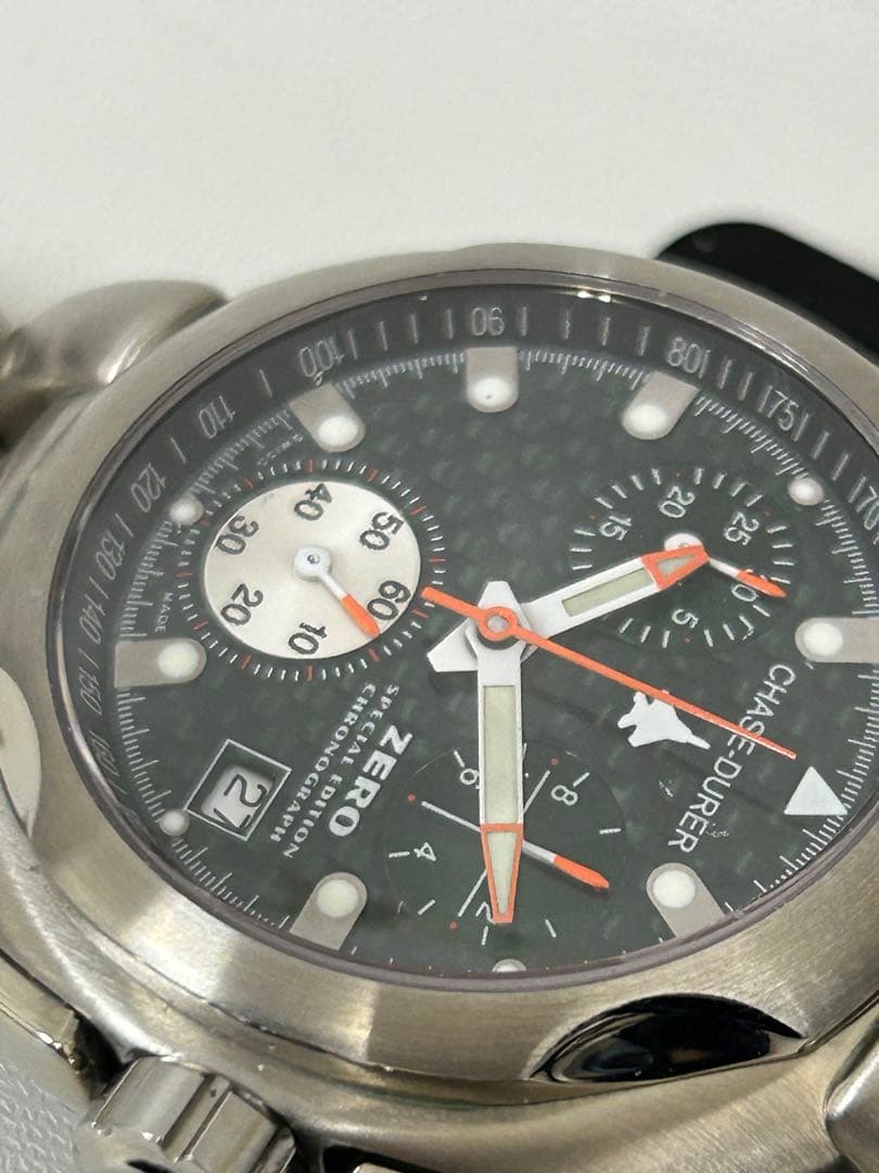 CHASE DURER 零戦のクロノグラフ　限定モデル　フランクリンミント