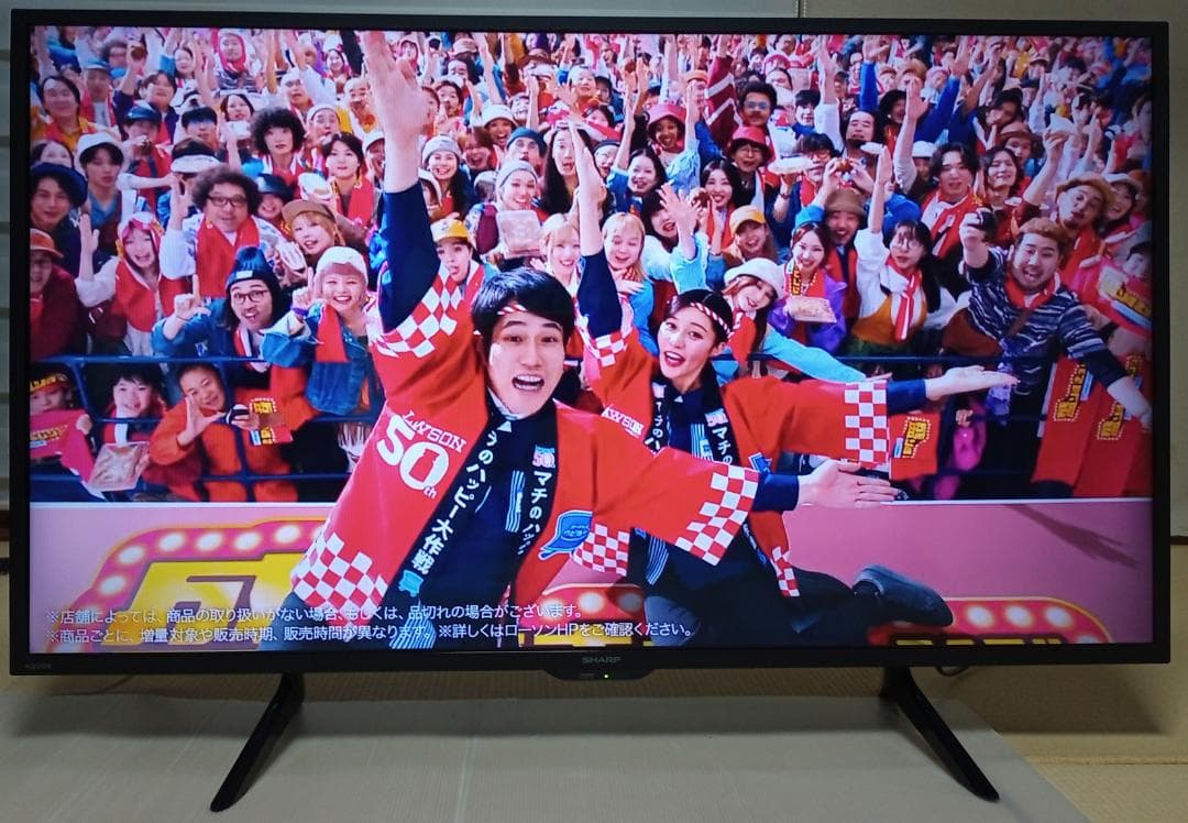 2021年42型シャープTVーFire Stick TVと分波器付アンテナ線付属