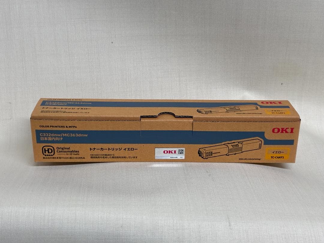 値下げOKI オキ 沖 トナーカートリッジ イエロー TC-C4AY1新品未開封