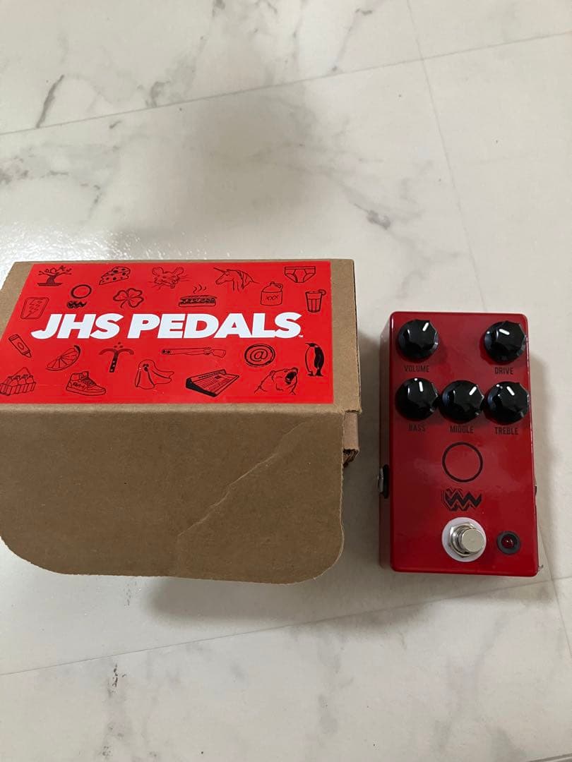 JHS Pedals Angry Charlie V3【箱・缶バッジ・ピック付】
