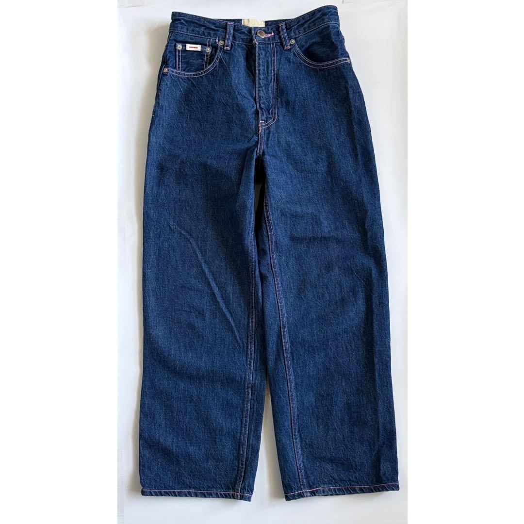 パンツ SHISHIKUI Daco / INDIGO PINK STITCH 30