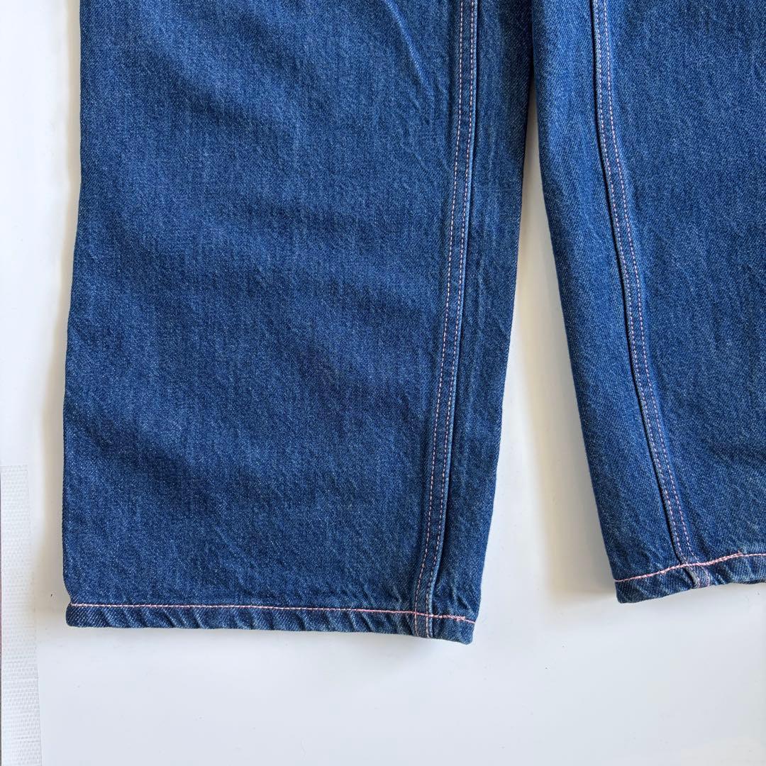 パンツ SHISHIKUI Daco / INDIGO PINK STITCH 30