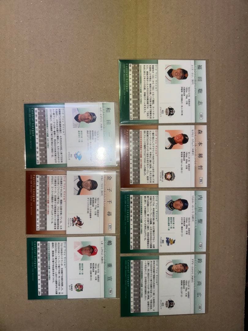 プロ野球BBMカード