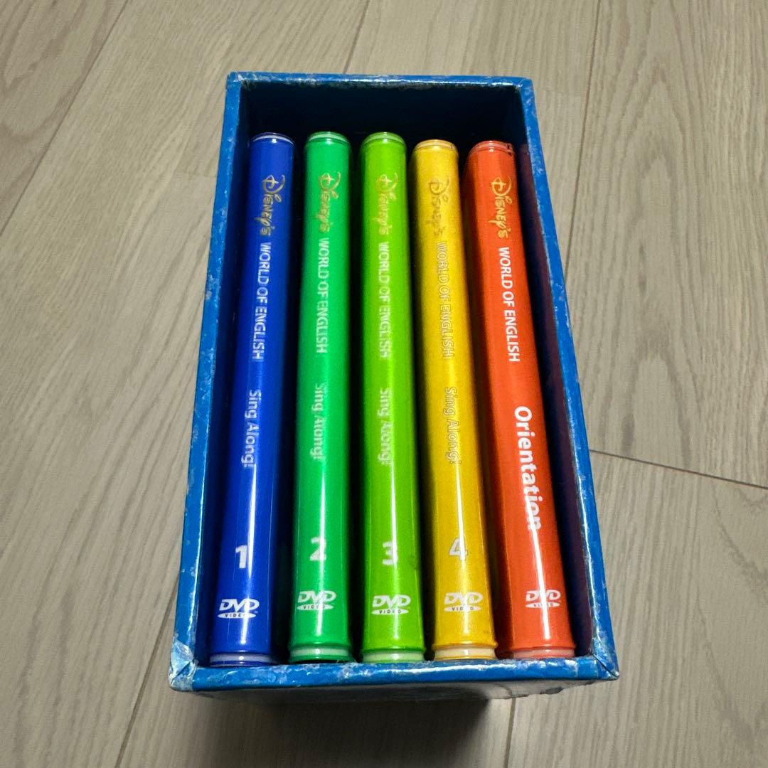 ディズニー英語システム　シングアロング　DVD CD ワールドファミリー　DWE