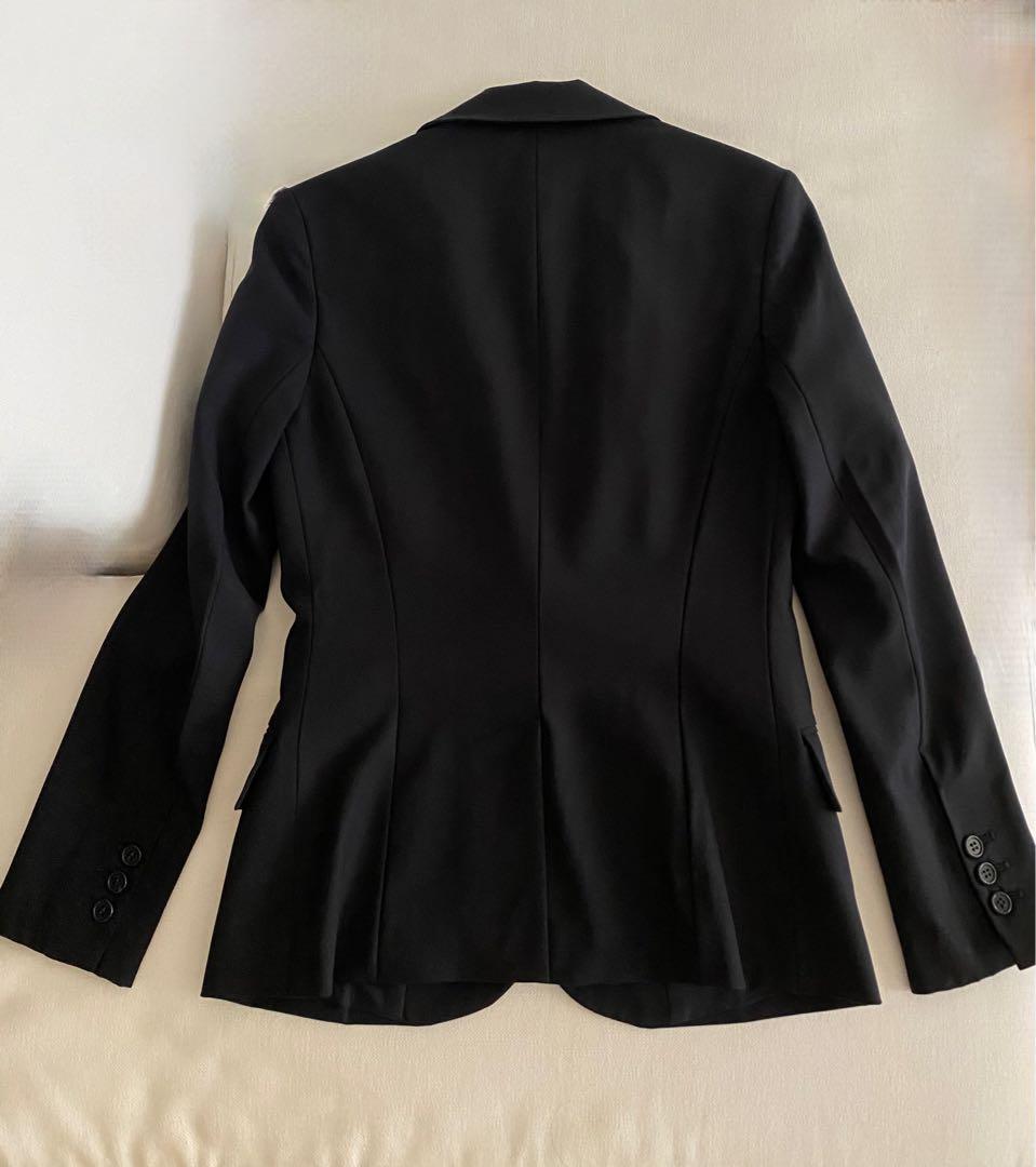 美品 セオリー ネイビーブルー パンツスーツ XS