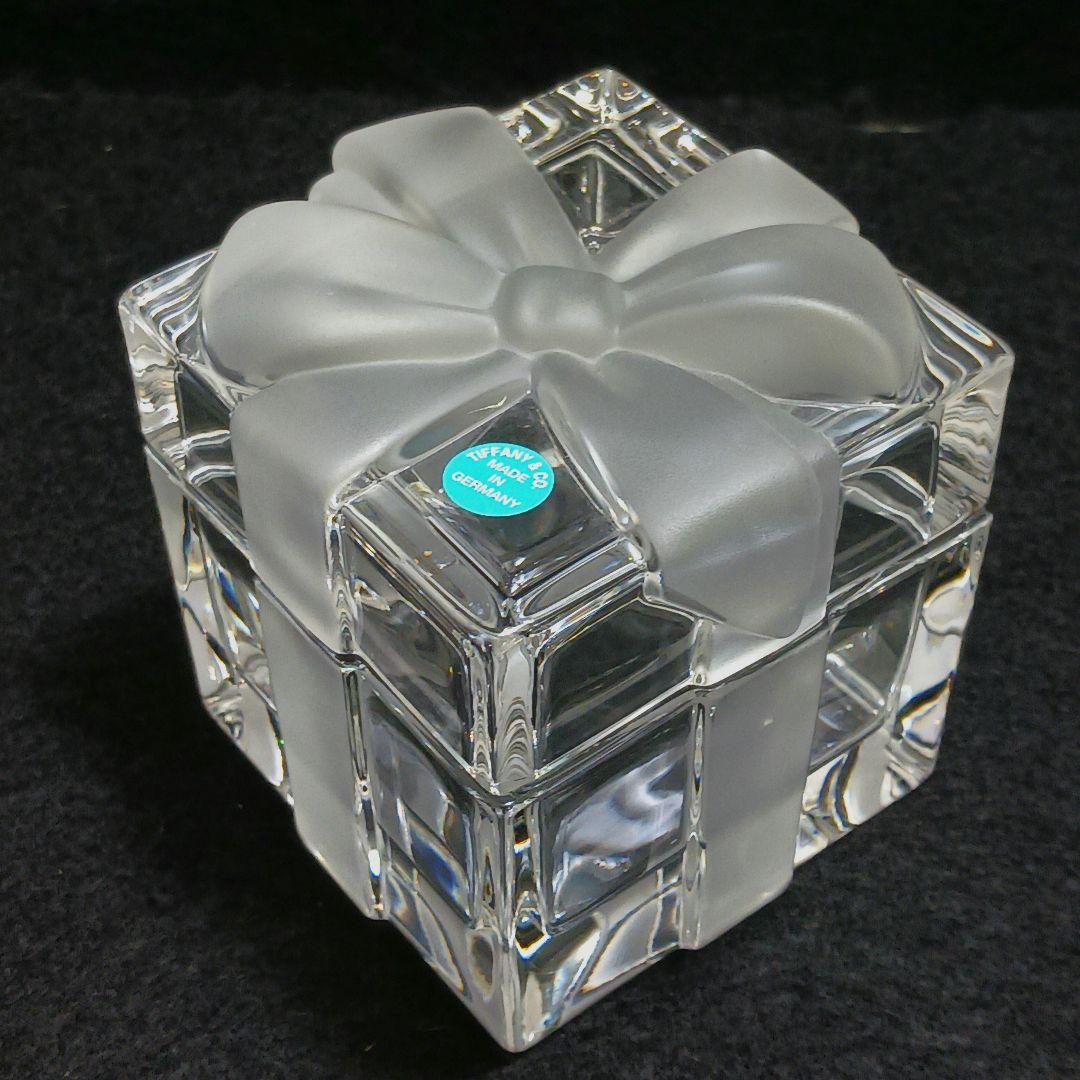 Y3301-1 ティファニー ガラスケース ジュエリーBOX　ひ