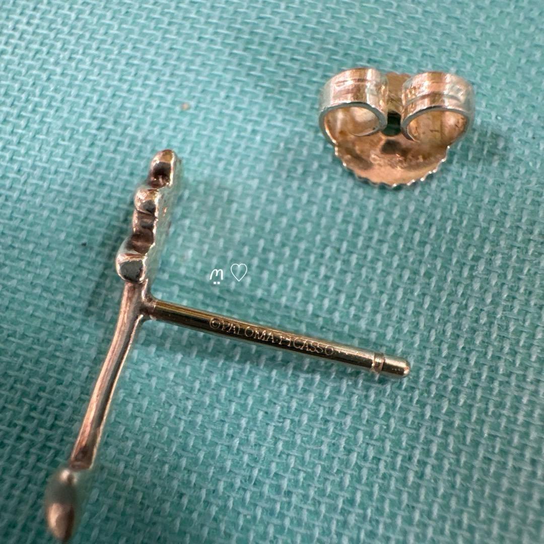 ティファニー　アローピアス　スターリングシルバー　弓矢モチーフパロマピカソ片耳用