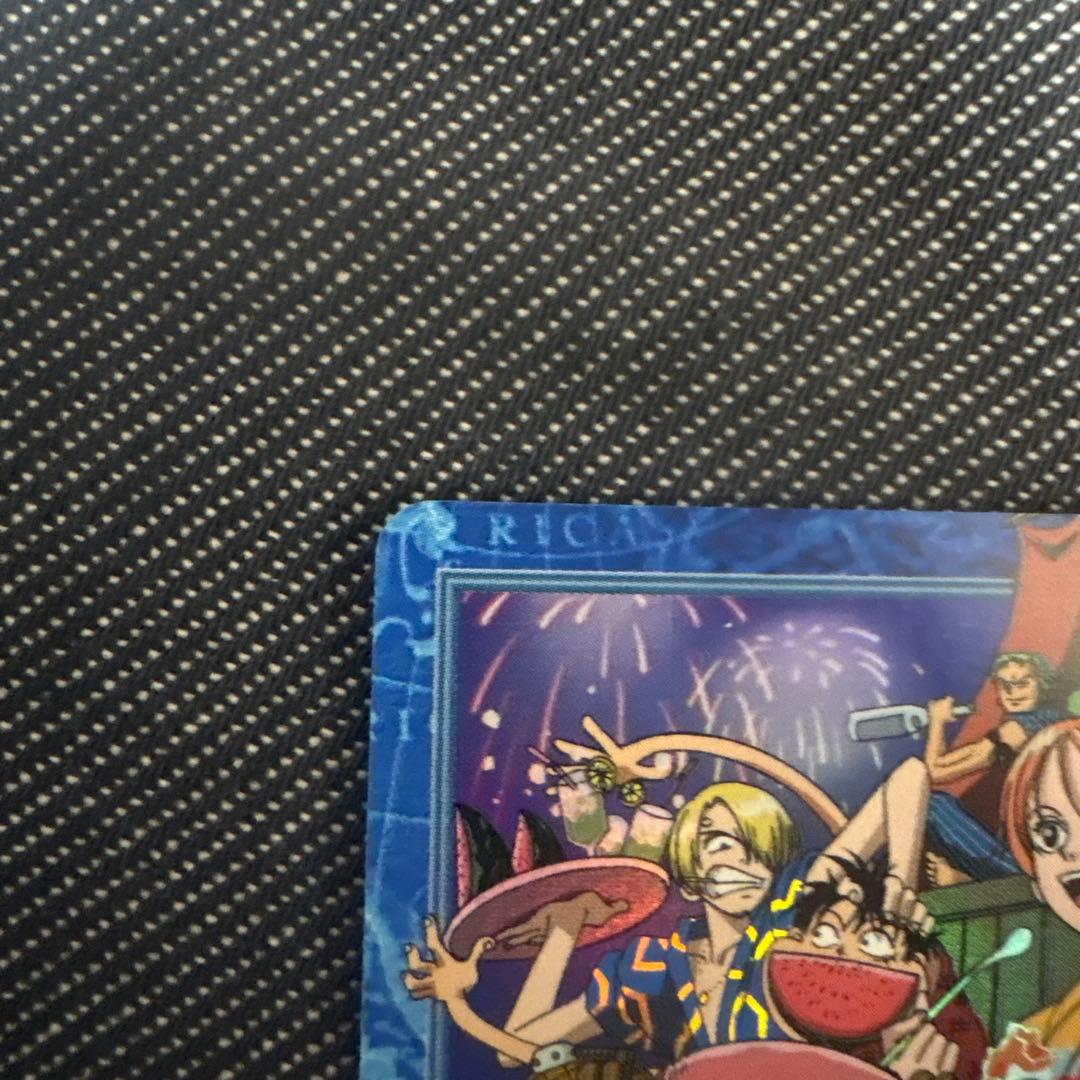 カードダス　ワンピース　ハイパーバトル　ホロカード1枚　花見見物