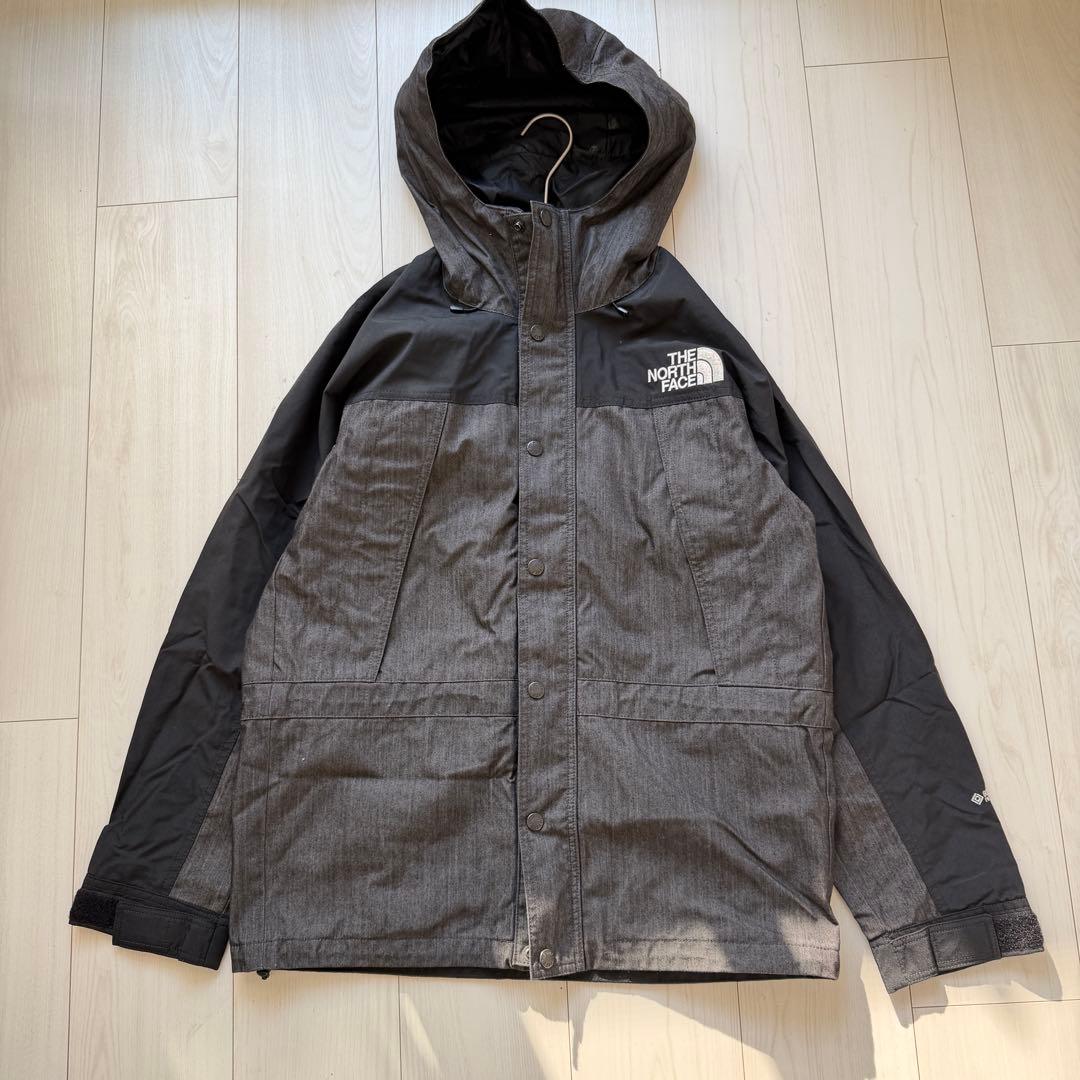 希少✨️ノースフェイス マウンテンライトデニムジャケット ゴアテックス　S