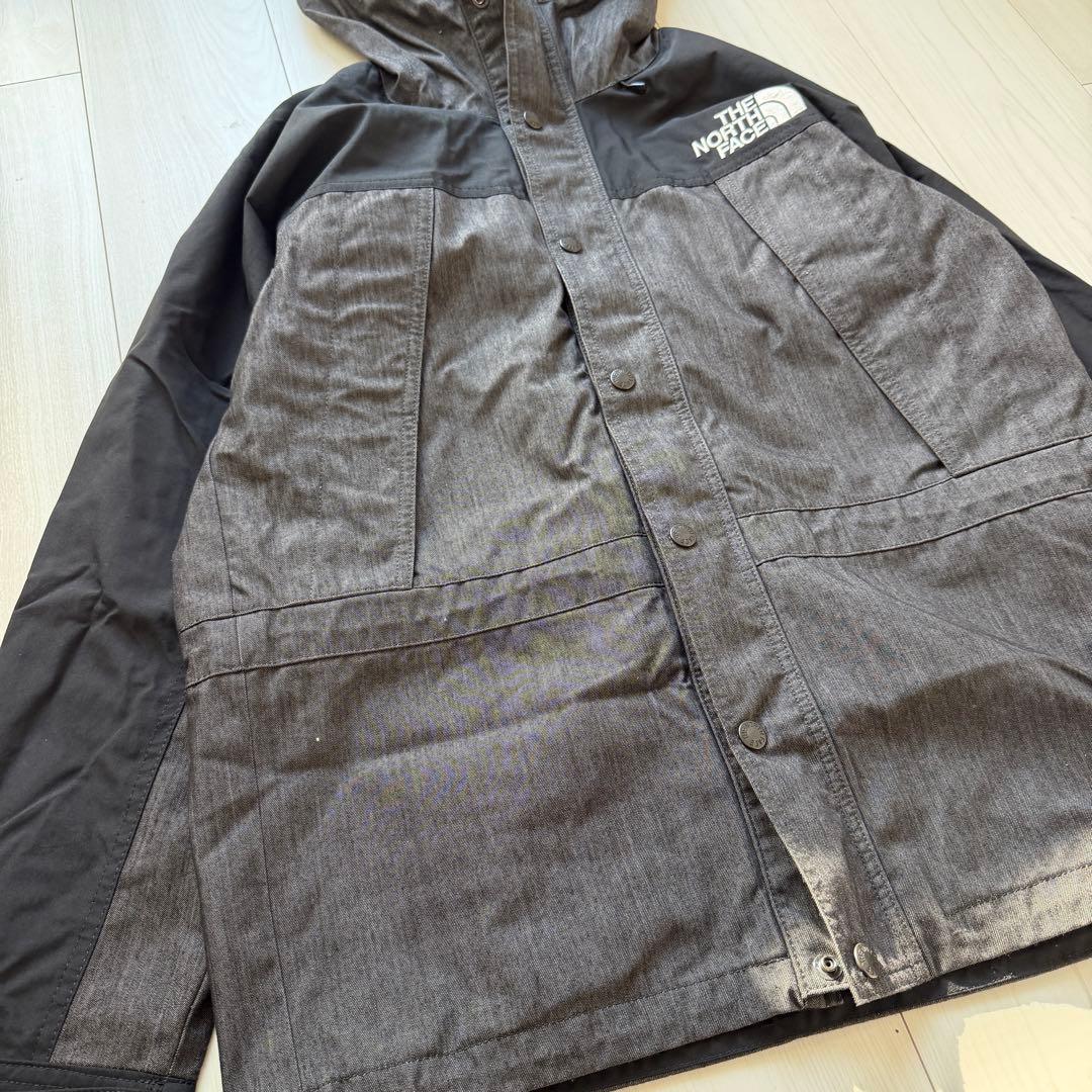 希少✨️ノースフェイス マウンテンライトデニムジャケット ゴアテックス　S
